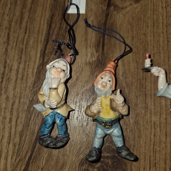 Vintage Fontaini Elves Gnomes Made In Italy Ornaments Christmas Decor - Picture 4 of 9